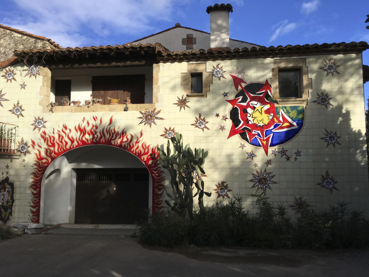 Céramique murale, Mas Sant Vicens, Perpignan, 1961.