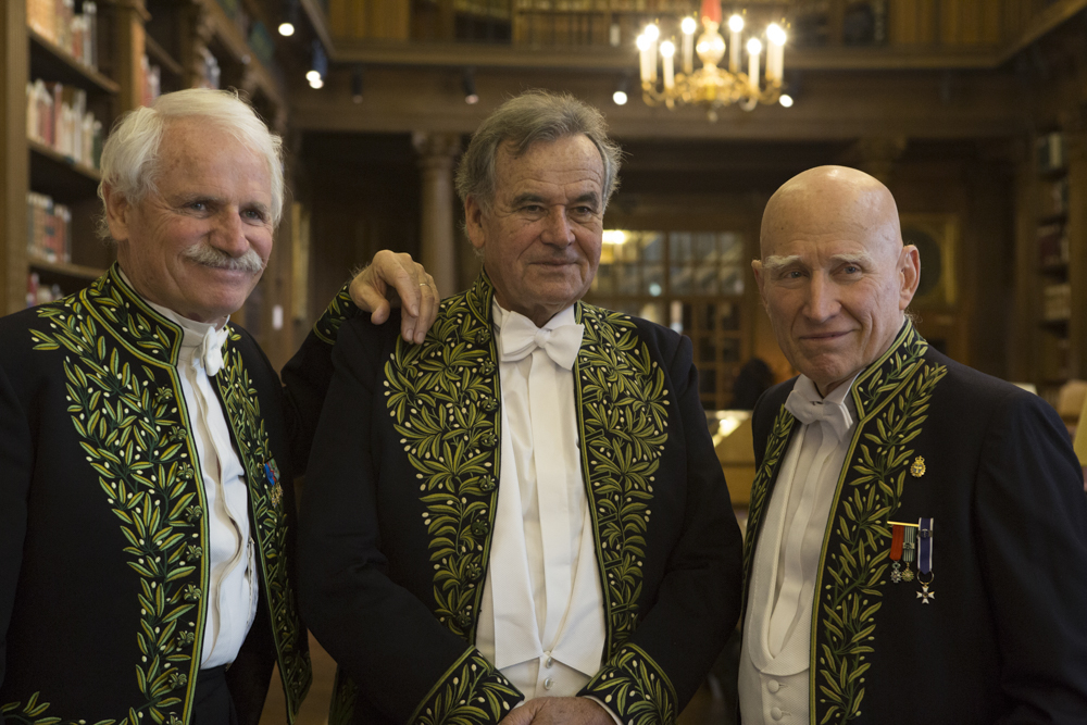 Installation de Bruno Barbey à l'Académie des beaux-arts