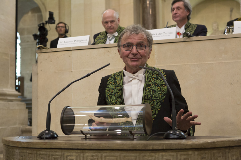 Installation de Jean Gaumy à l'Académie des beaux-arts