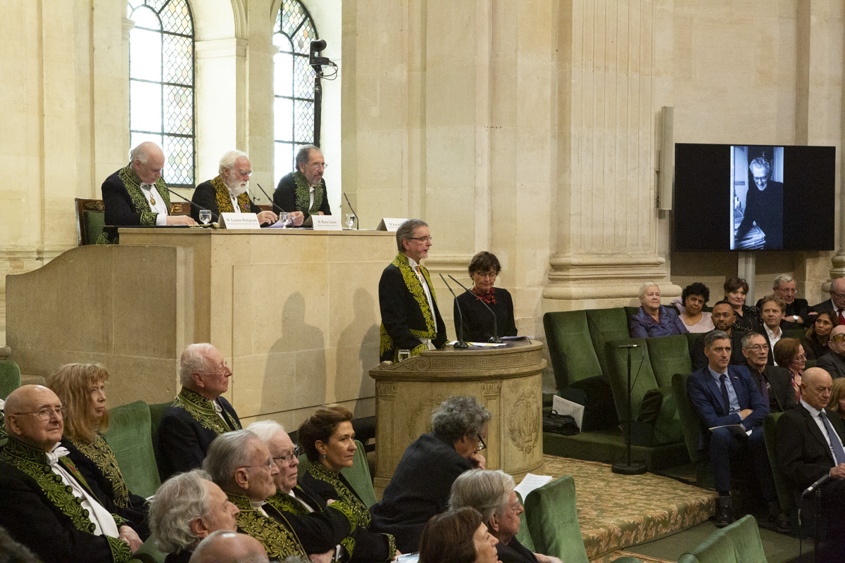 Installation de Jiri Kylian à l'Académie des beaux-arts