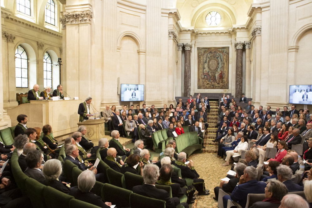 Installation de Bruno Mantovani à l'Académie des beaux-arts