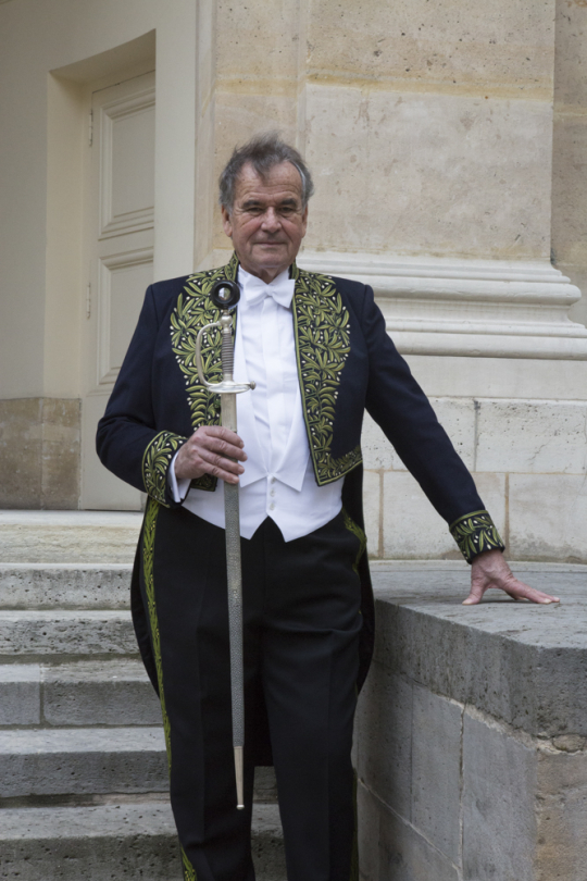 Installation de Bruno Barbey à l'Académie des beaux-arts