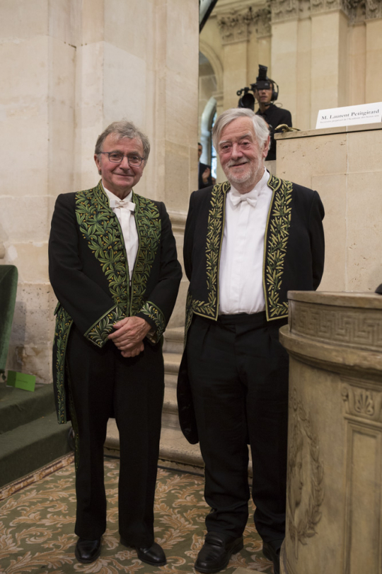 Installation de Jean Gaumy à l'Académie des beaux-arts