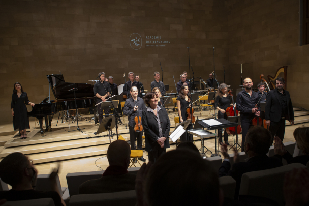 Concert-fauteuil-Edith Canat de Chizy-credit Juliette Agnel