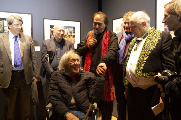 Vernissage de l'exposition de Raghu Rai au Pavillon Comtesse de Caen