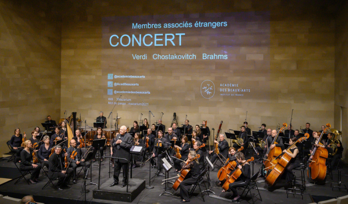 Concert en hommage aux membres associés étrangers